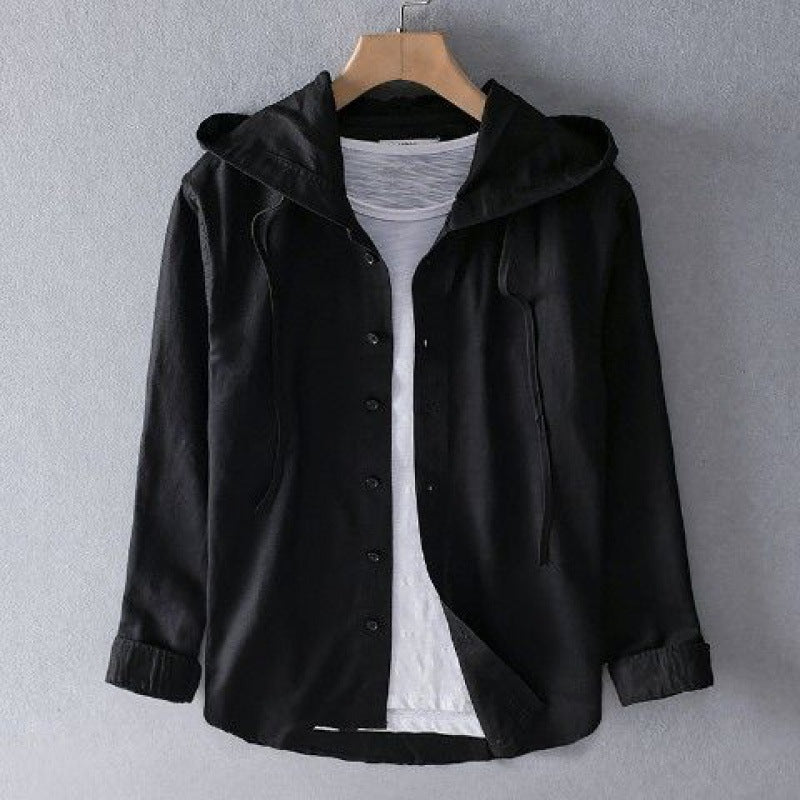 Sudadera con capucha de lino Nova