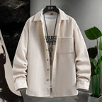 Camisa abotonada de pana Halden