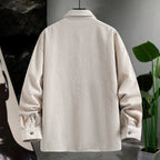 Camisa abotonada de pana Halden