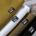 Suéter de cuello redondo Hudson Waffle