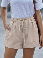 Pantalones cortos con cordón ajustable Maya Relaxed