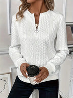 Amy | Suéter con cremallera 