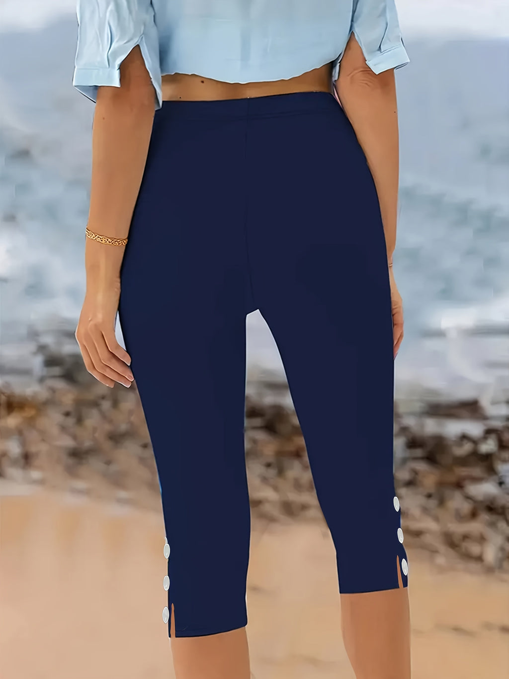 Capri elástico pulido Clara