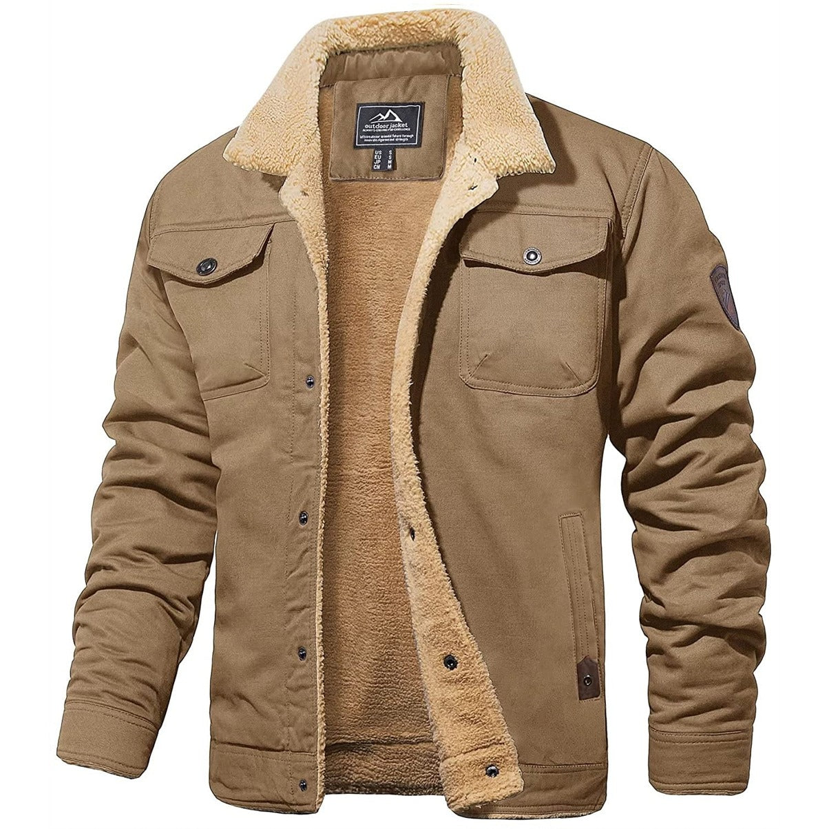 Casey | Chaqueta bomber de forro polar