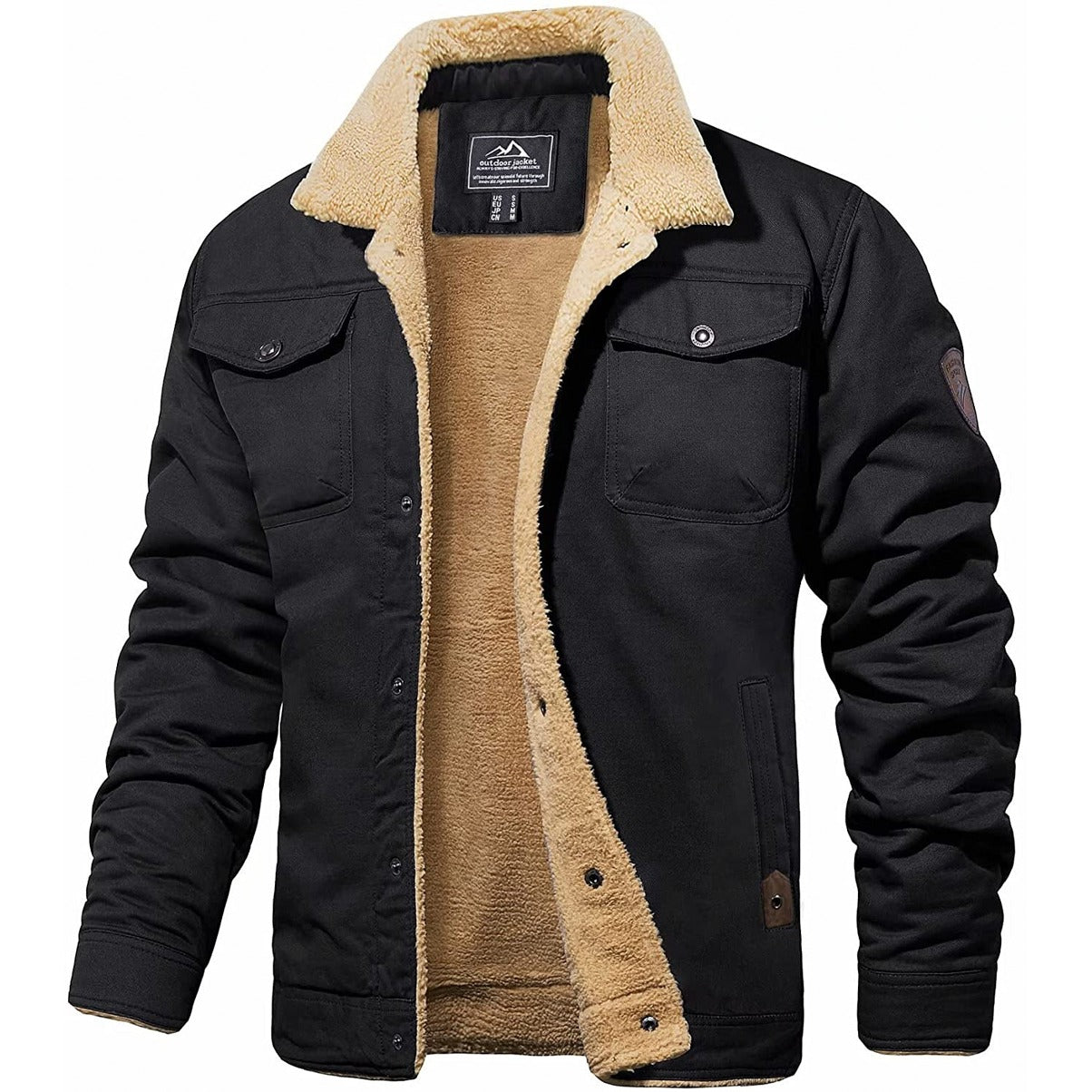 Casey | Chaqueta bomber de forro polar