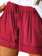Pantalones cortos con cordón ajustable Maya Relaxed