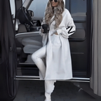 Rosana | Elegante cárdigan con capucha